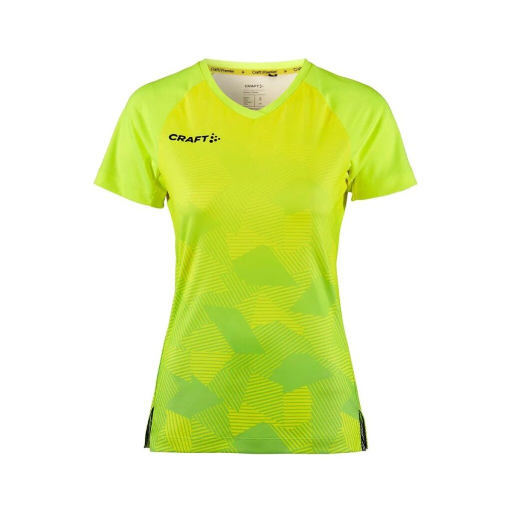 Tee-shirt Craft premier fade jersey Jaunes S (femme)