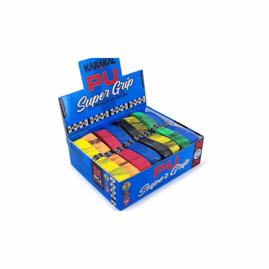 Grip Karakal PU Super Grip Multicolore Boite de 24 grips