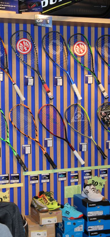 PROMO RAQUETTES ET ACCESSOIRES SQUASH