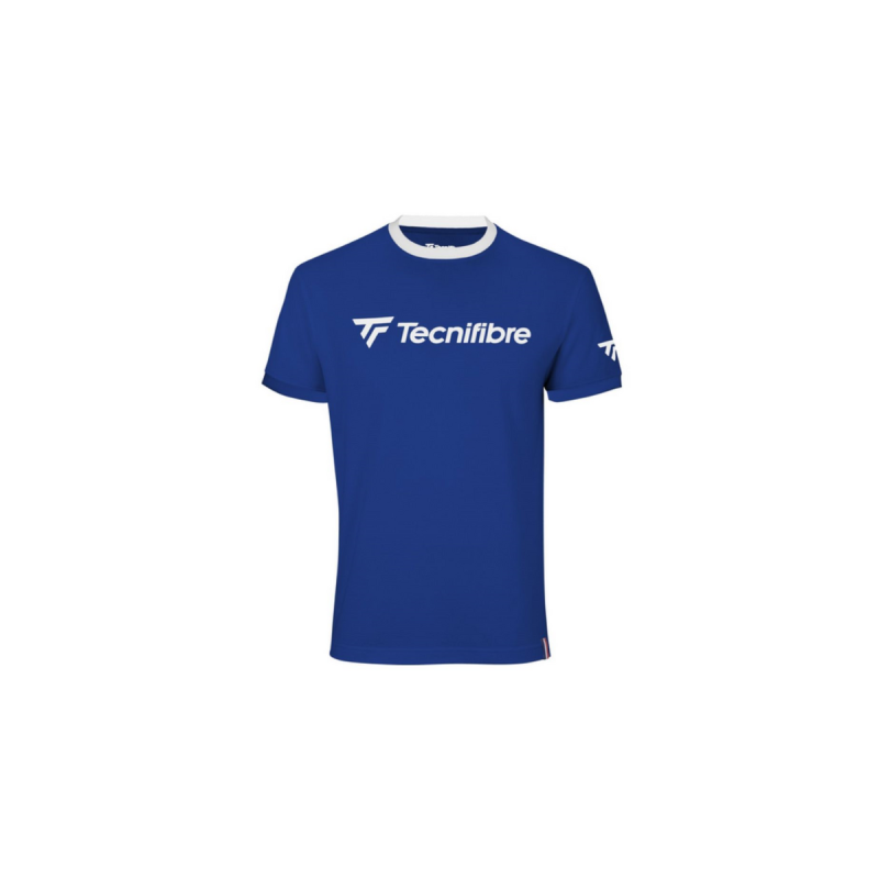 tecnifibre-tee-junior Tee-shirt Tecnifibre Tee Royal Enfant