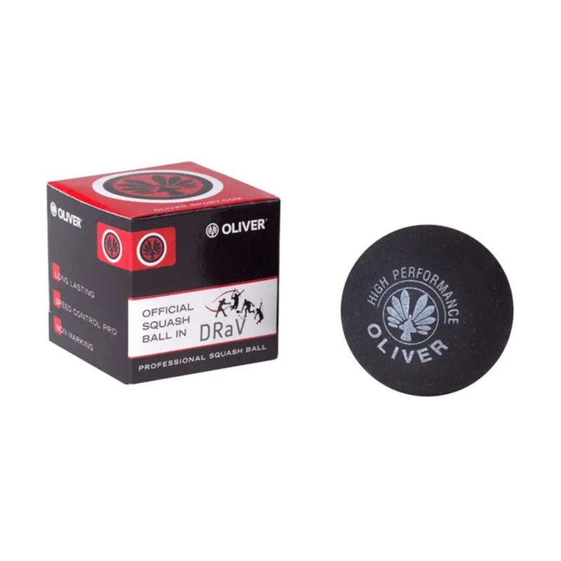 Balle de Squash 1 point rouge Oliver Balle de Squash 1 point rouge Oliver