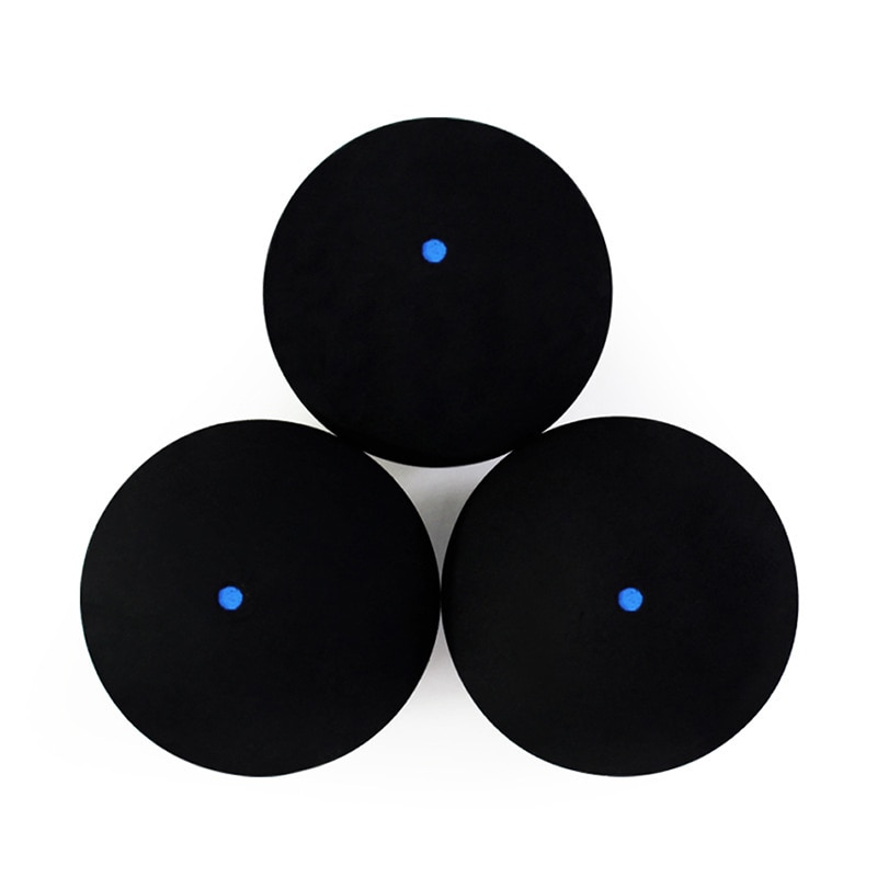 Lot 3 balles Squash 1 point Bleu Prince Lot 3 balles Squash 1 point Bleu Prince
