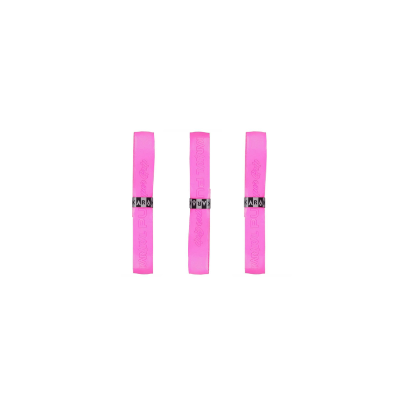 Grip Karakal PU Super Grip Rose lot de 3
