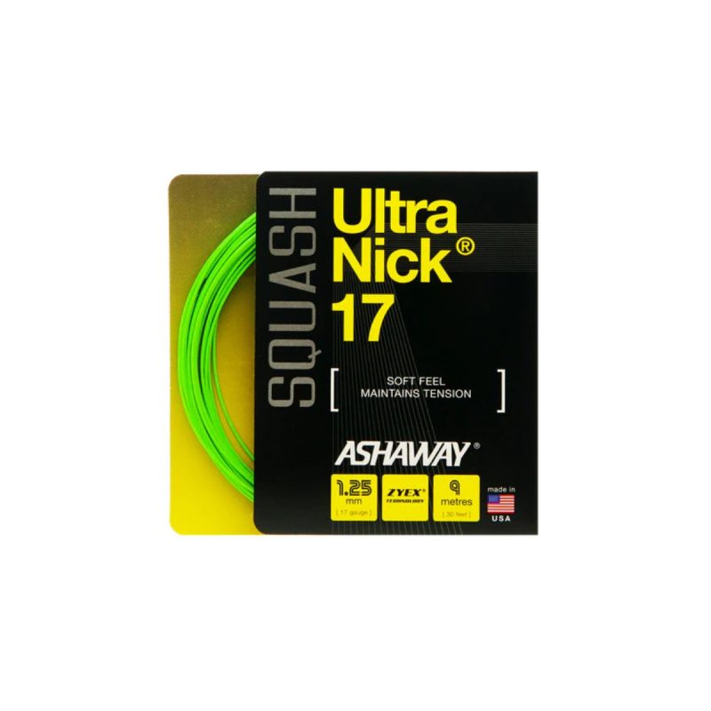 Garniture Ashaway ultranick 17 Optic green Garniture Ashaway ultranick 17 Optic green